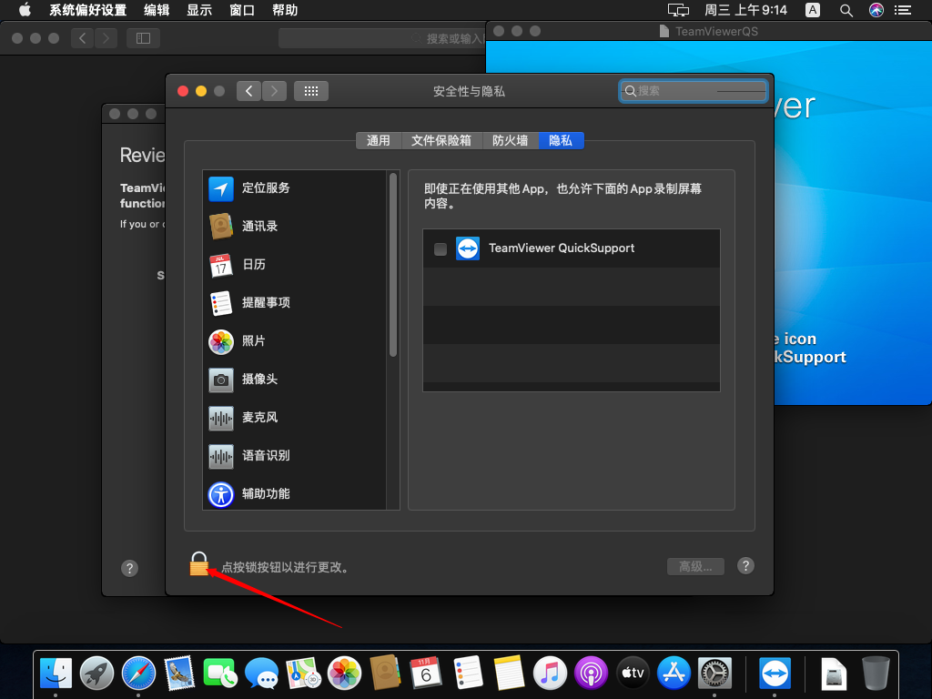 Catalina使用TeamViewerQS的设置步骤插图8
