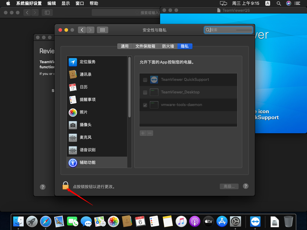 Catalina使用TeamViewerQS的设置步骤插图12
