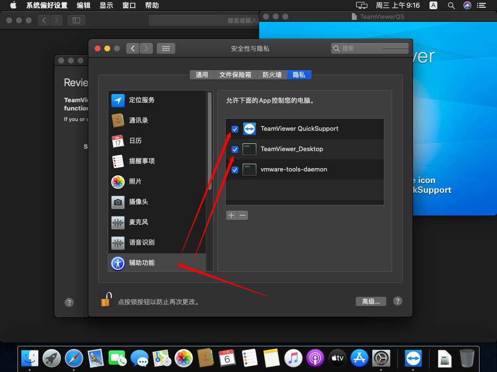 Catalina使用TeamViewerQS的设置步骤插图14