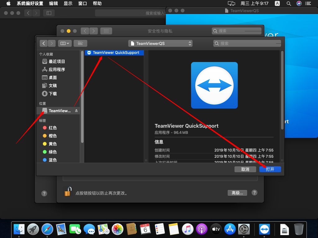 Catalina使用TeamViewerQS的设置步骤插图18